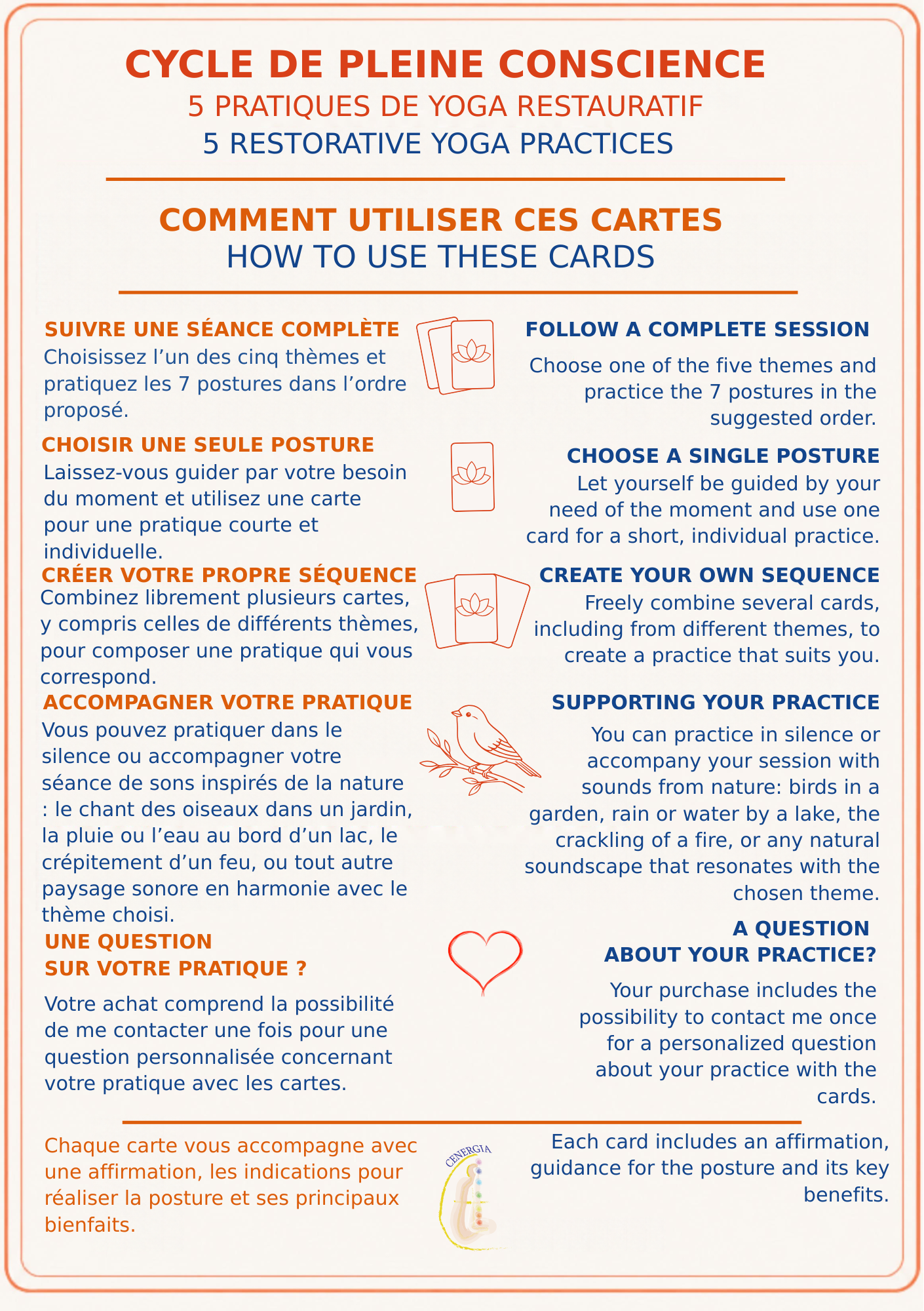 Comment utiliser ces cartes · How to Use These Cards